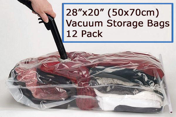 Vacuum Storage Bags for Clothes Travel - 10Packs(1 Jumbo+3 Large+3