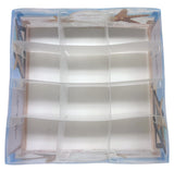 12 Grid Cells Closet Drawer Storage Organizer Box with Dividers