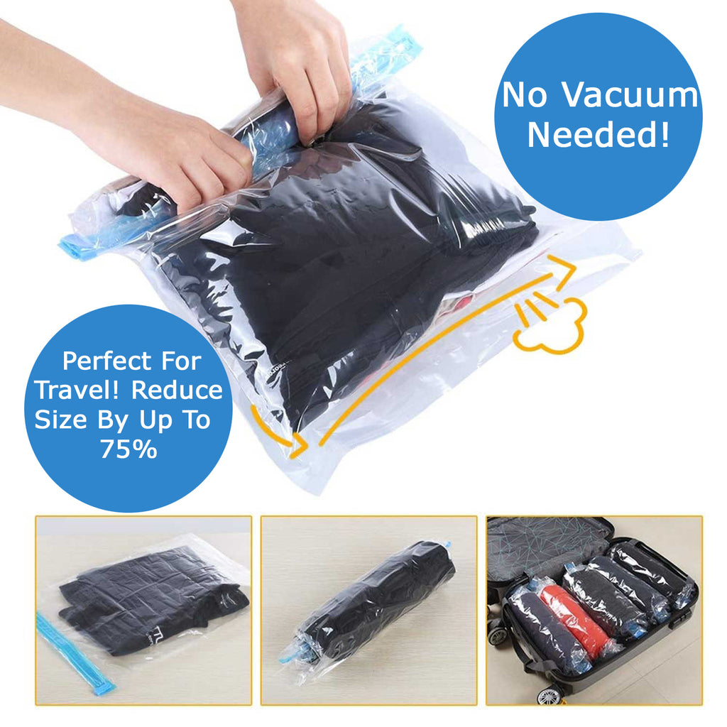 Vacuum Storage Bags with Electric Air Pump,15 Pack (3 Jumbo,3 Large,3  Medium,3 Small,3 Roll Up Vacuum Sealer Bags) Space Saver Bag for  Clothes,Blanket,Duvets,Pillows,Comforters,Travel - Walmart.com